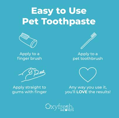 Show full view: Oxyfresh Premium Vet Formulated Plaque & Tartar Cat & Dog Toothpaste, 4-fl oz bottle slide 9 of 13