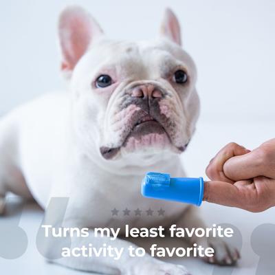Show full view: Oxyfresh Super Soft BPA-Free Silicone Dog & Cat Finger Brush, 6 count slide 6 of 10