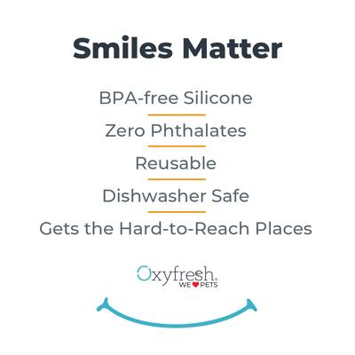 Show full view: Oxyfresh Super Soft BPA-Free Silicone Dog & Cat Finger Brush, 6 count slide 7 of 10