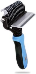 Ozark Pet Dog & Cat Brush, Blue, Large