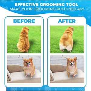 Ozark Pet Dog & Cat Brush, Blue, Small