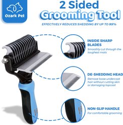 Ozark Pet Dog & Cat Grooming Kit, Blue, Small slide 2 of 6