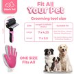 Show in main carousel: Ozark Pet Dog & Cat Grooming Kit, Pink, Small slide 6 of 7
