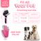 Show in main carousel: Ozark Pet Dog & Cat Grooming Kit, Pink, Small slide 6 of 7