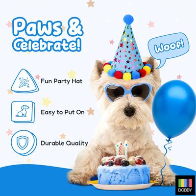 Show full view: Pacific Pups Rescue Dog Birthday Party Set, Blue Stars, Medium slide 7 of 10