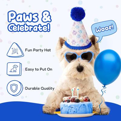 Show full view: Pacific Pups Rescue Dog Birthday Party Set, Blue Stars, Medium slide 5 of 10