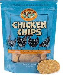 Pack Approved Chicken Chips Dehydrated Dog Treats, 12-oz bag