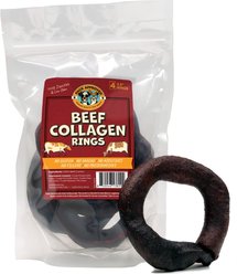 Pack Approved Collagen Rings 3.5-inch Natural Dog Chew Treats, 4 count