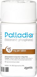 Palladia (toceranib phosphate) Tablets for Dogs, 15-mg, 1 tablet