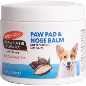 Palmer's for Pets Paw Pad & Nose Balm with Cocoa Butter, 3.5-fl oz tub
