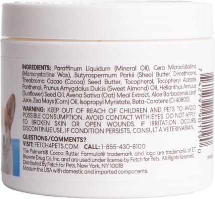 Show full view: Palmer's for Pets Paw Pad & Nose Balm with Cocoa Butter, 3.5-fl oz tub slide 3 of 6