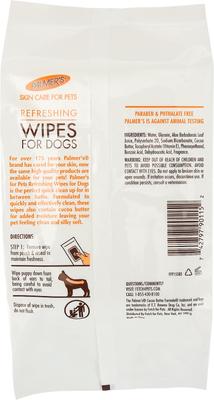 Show full view: Palmer's for Pets Refreshing Dog Wipes, 100 count slide 4 of 4