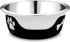 Palz&Co ThermoCool Insulated Stainless Steel Dog & Cat Bowl, Black, 64-oz