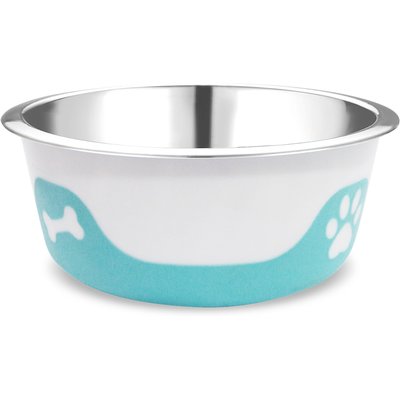 Palz&Co Palz&Co ThermoCool Insulated Stainless Steel Dog & Cat Bowl, Light Blue, 64-oz