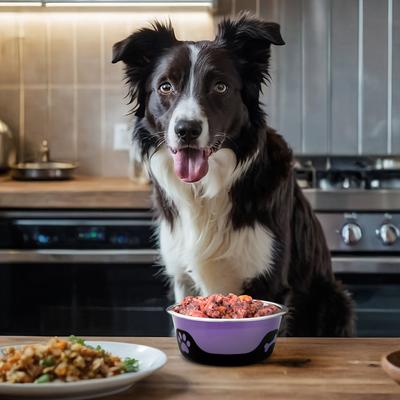 Show full view: Palz&Co ThermoCool Insulated Stainless Steel Dog & Cat Bowl, Purple, 32-oz slide 8 of 8