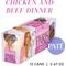 Show in main carousel: Pamper Like Paris Chicken & Beef Dinner Grain-Free Pate Wet Cat Food, 2.47-oz can, case of 12 slide 3 of 10