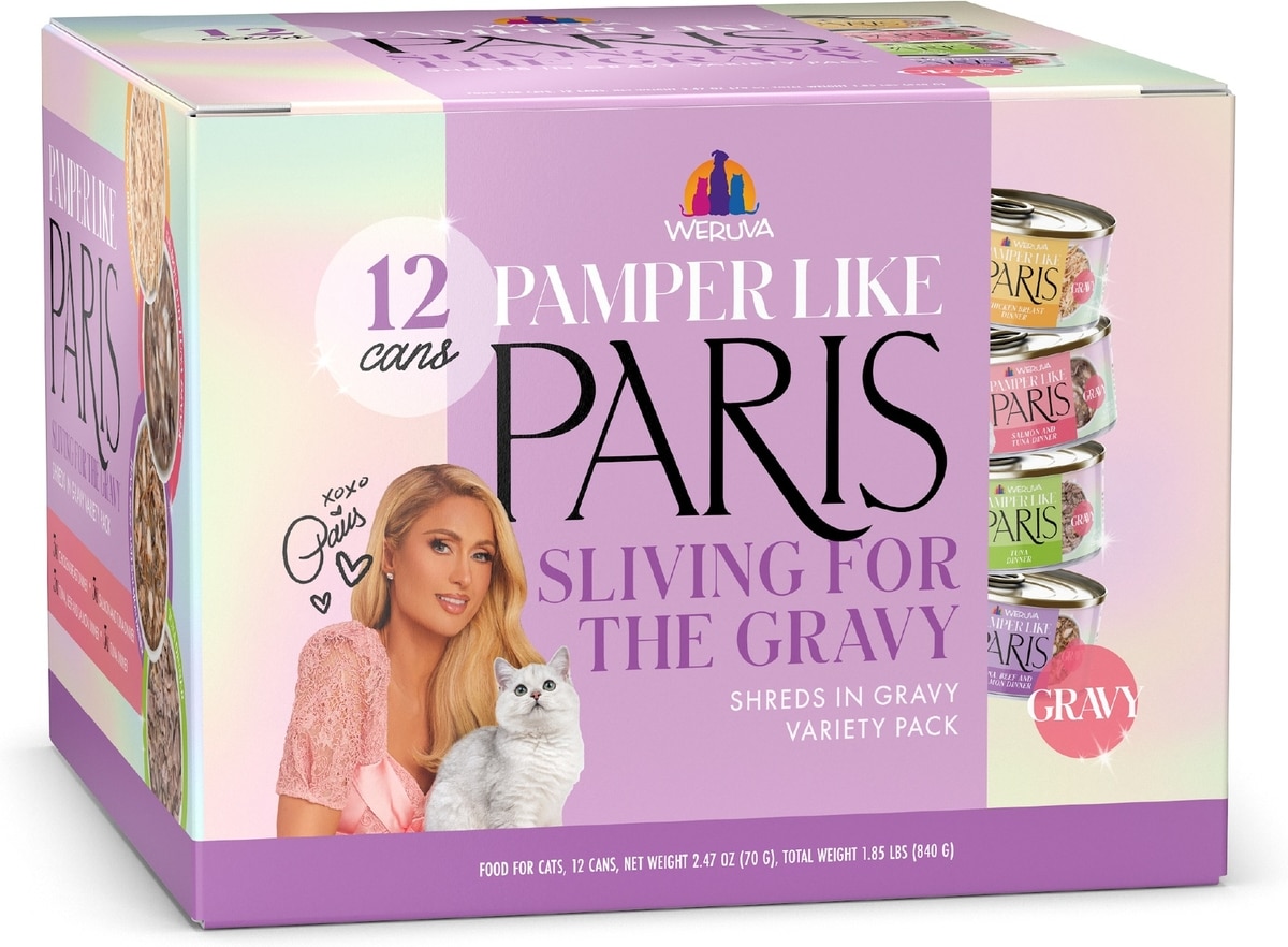 PAMPER LIKE PARIS Sliving for The Gravy Variety Pack Grain-Free
