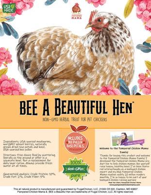 Show full view: Pampered Chicken Mama BEE A Beautiful Hen Chicken Treats, 8-lb bag slide 4 of 8
