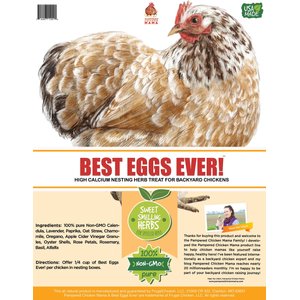 Pampered Chicken Mama Best Eggs Ever Poultry Nesting Box Herbs, 10-oz bag