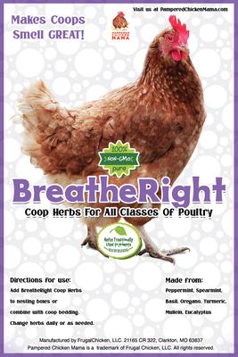 Show full view: Pampered Chicken Mama BreatheRight Poultry Nesting Box & Coop Herbs, 10-oz bag slide 5 of 5
