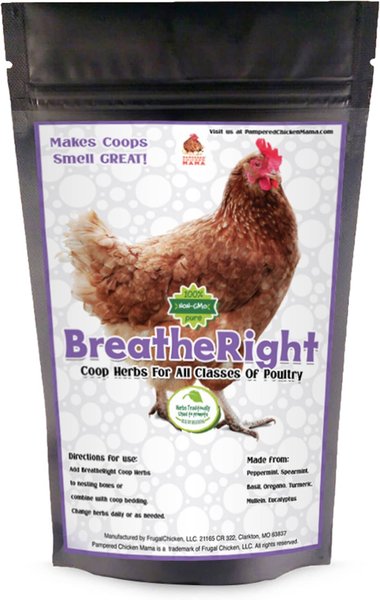 Pampered Chicken Mama BreatheRight Poultry Nesting Box & Coop Herbs