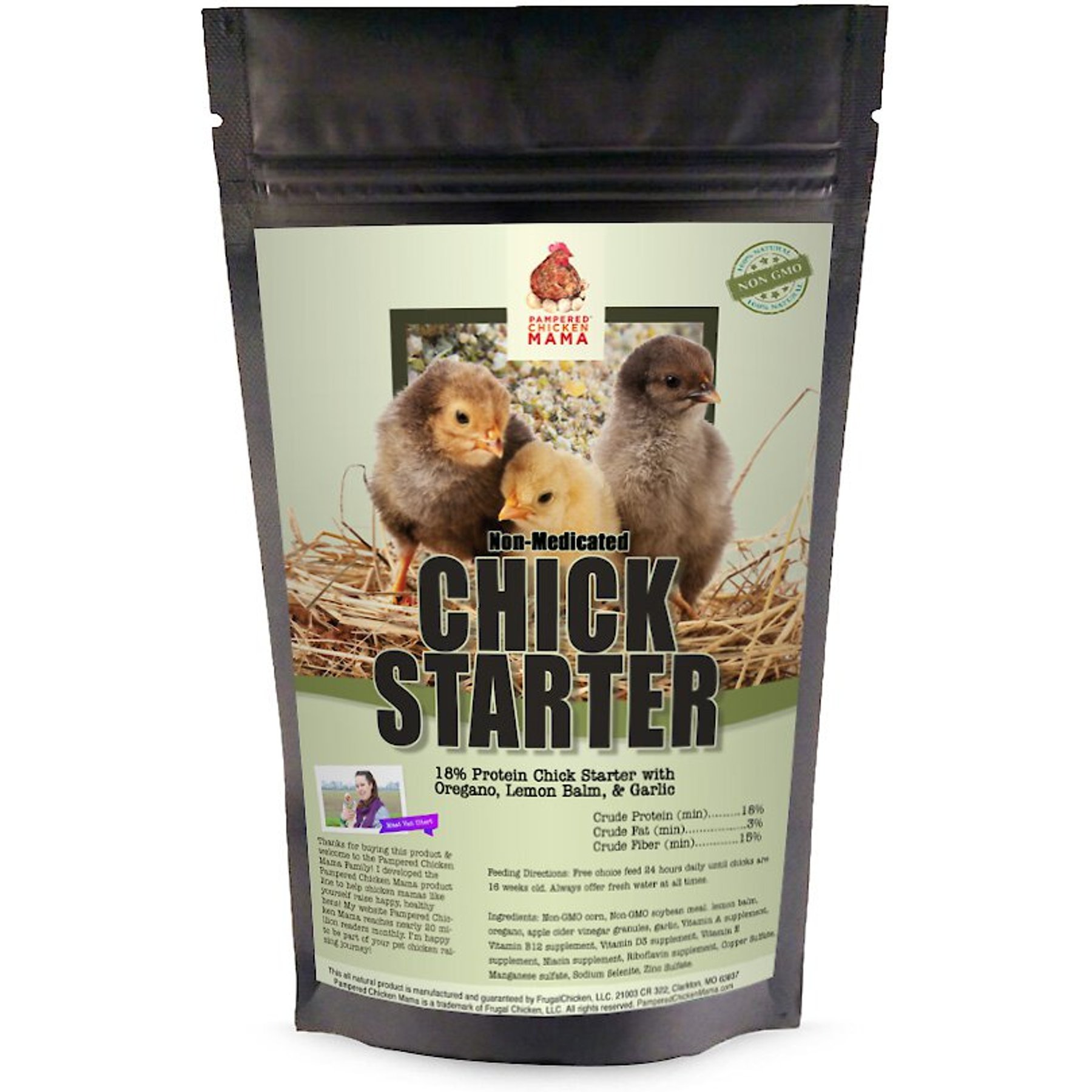 Pampered Chicken Mama Chick Starter Chicken Feed, 10-lb bag