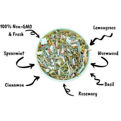Show full view: Pampered Chicken Mama PestsBGone Poultry Coop Herbs, 10-oz bag slide 5 of 8