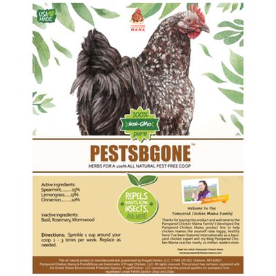 Show full view: Pampered Chicken Mama PestsBGone Poultry Coop Herbs, 10-oz bag slide 6 of 8