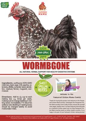 Show full view: Pampered Chicken Mama WormBGone Coop & Poultry Nesting Box Herbs, 10-oz bag slide 7 of 8