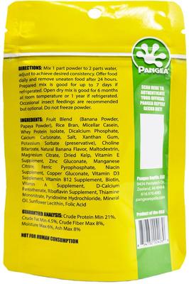 Show full view: Pangea Banana & Papaya Fruit Mix Gecko Food, 2-oz bag slide 3 of 4