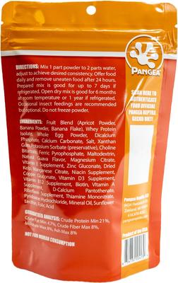 Show full view: Pangea Fruit Mix Gecko Diet Apricot Food, 8-oz bag slide 3 of 4