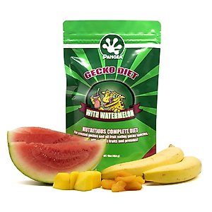 Pangea Fruit Mix Gecko Diet Watermelon Food, 16-oz bag