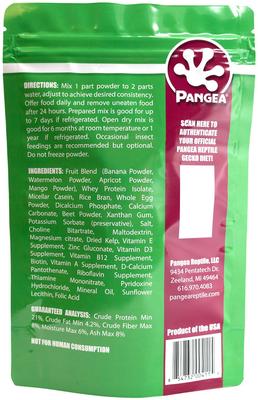 Show full view: Pangea Fruit Mix Gecko Diet Watermelon Food, 16-oz bag slide 3 of 4
