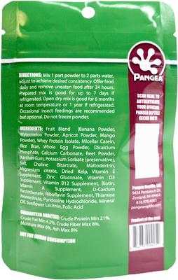 Show full view: Pangea Fruit Mix Gecko Diet Watermelon Food, 2-oz bag slide 3 of 4