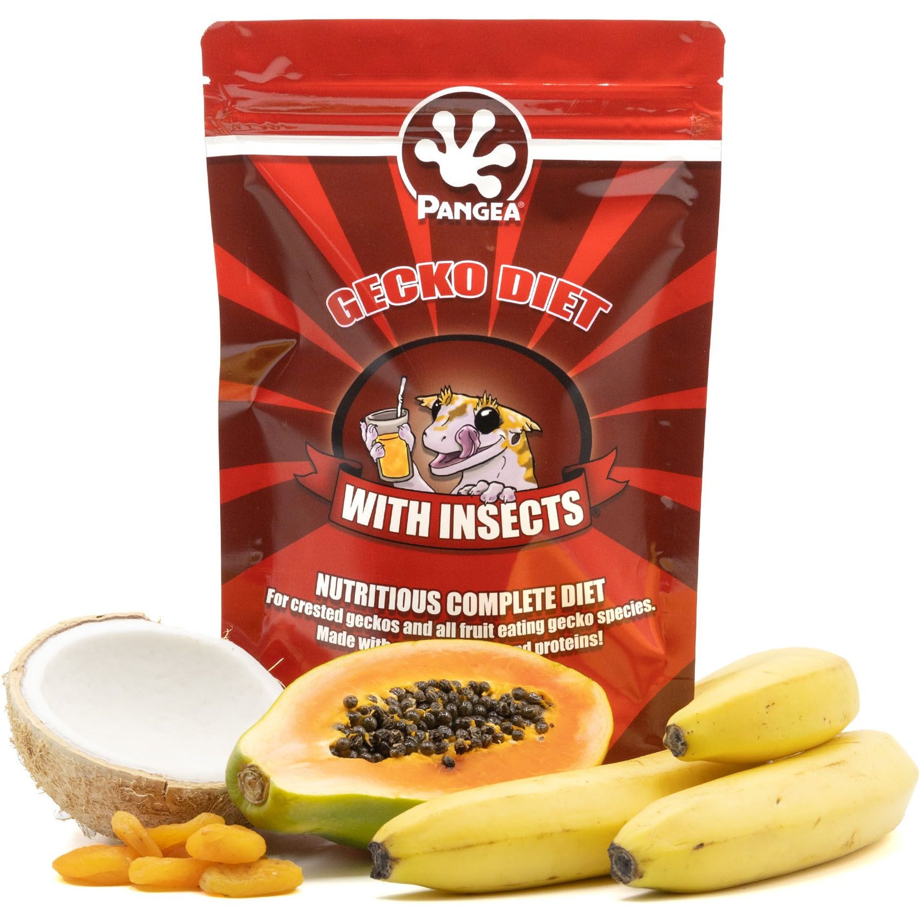 パンゲア⭐︎ insects 8oz⭐︎ Amazon.com: Pangea Fruit Mix Fig & Insects Crested Gecko