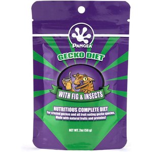 Pangea Gecko Diet with Fig & Insects Gecko Food, 2-oz bag