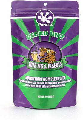 Show full view: Pangea Gecko Diet with Fig & Insects Gecko Food, 8-oz bag slide 2 of 4