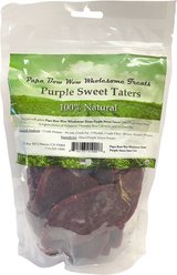 Papa Bow Wow Wholesome Treats Purple Sweet Taters Soft & Chewy Dog Treats, 12-oz bag
