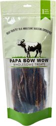 Papa Bow Wow Wholesome Treats Tripe 6-inch Natural Dog Chew Treats, 1-lb bag