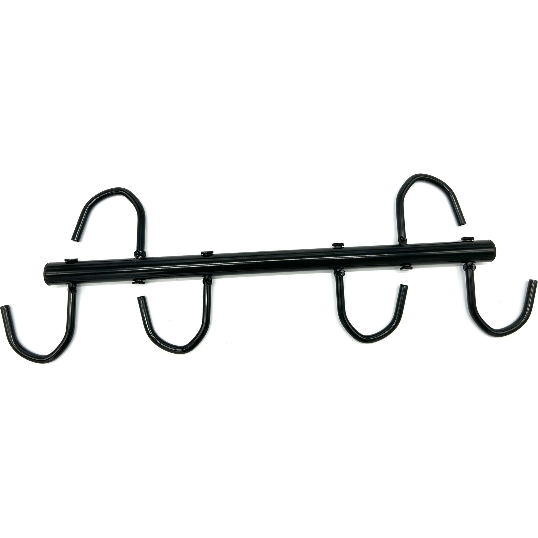 Paradise Barns Portable Horse Tack Rack with 4 Hook, Black