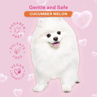 Show full view: Paris Hilton Pet Iconic Pet Deodorize & Detangle Dog Grooming Spray, Cucumber Melon Scent, 10-fl oz bottle slide 3 of 10