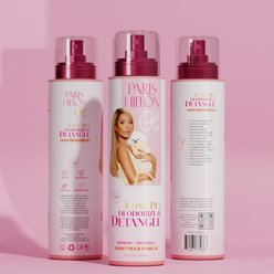 Paris Hilton Pet Iconic Pet Deodorize & Detangle Dog Grooming Spray, Sweet Pea & Vanilla Scent, 10-fl oz bottle slide 2 of 9