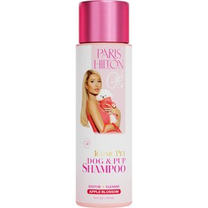 Paris Hilton Pet Iconic Pet Dog Shampoo, Apple Blossom Scent, 16-fl oz bottle