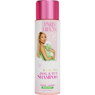 Paris Hilton Pet Paris Hilton Pet Iconic Pet Dog Shampoo, Bergamot Scent, 16-fl oz bottle