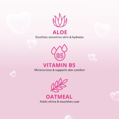 Show full view: Paris Hilton Pet Iconic Pet Dog Shampoo, Fragrance-Free, 16-fl oz bottle slide 4 of 10