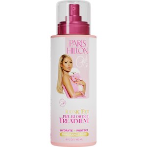 Paris Hilton Pet Iconic Pet Pre-Blowout Treatment Dog Grooming Spray, Fragrance-Free, 6-fl oz bottle