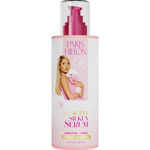Paris Hilton Pet Iconic Pet Silken Serum Dog Conditioner, Fragrance-Free, 6-fl oz bottle