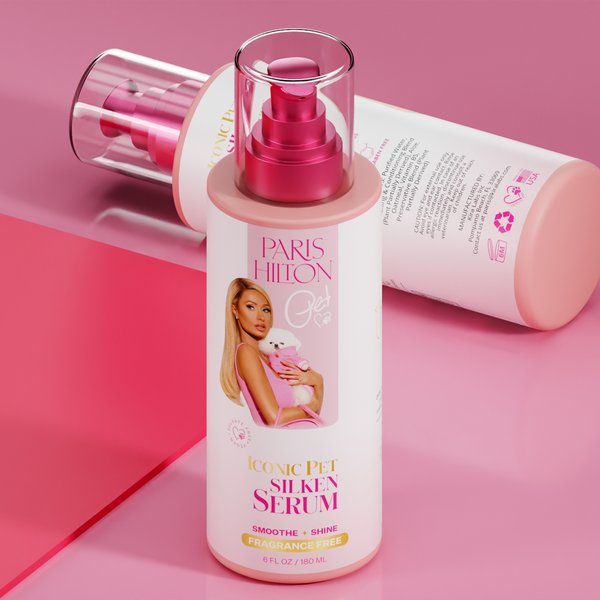 Show full view: Paris Hilton Pet Iconic Pet Silken Serum Dog Conditioner, Fragrance-Free, 6-fl oz bottle slide 6 of 9