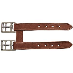Paris Tack American Leather English Saddle Girth Extender, Chestnut