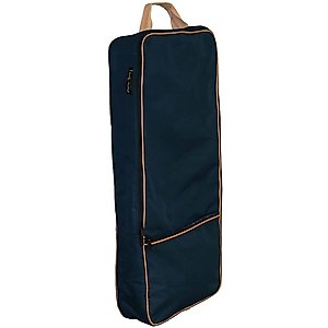 Paris Tack Front Open 3 Layers Padded Bridle Halter Horse Tack Carry Bag, Navy